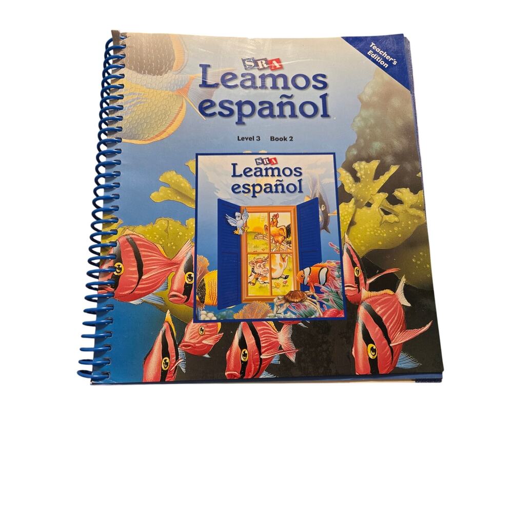 SRA Leamos Español Teacher's Edition Level 3 Book 2 Vintage Spanish Curriculum